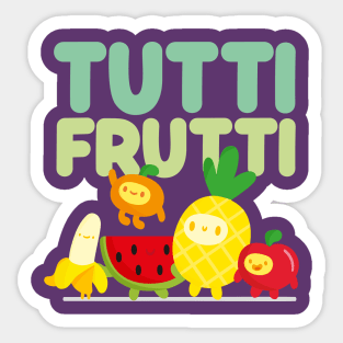 Tutti Frutti Sticker